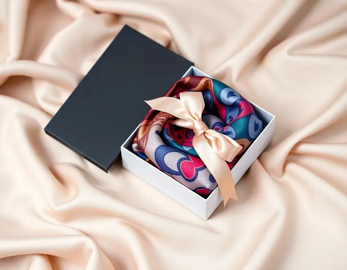 Luxuriöser Seidenschal