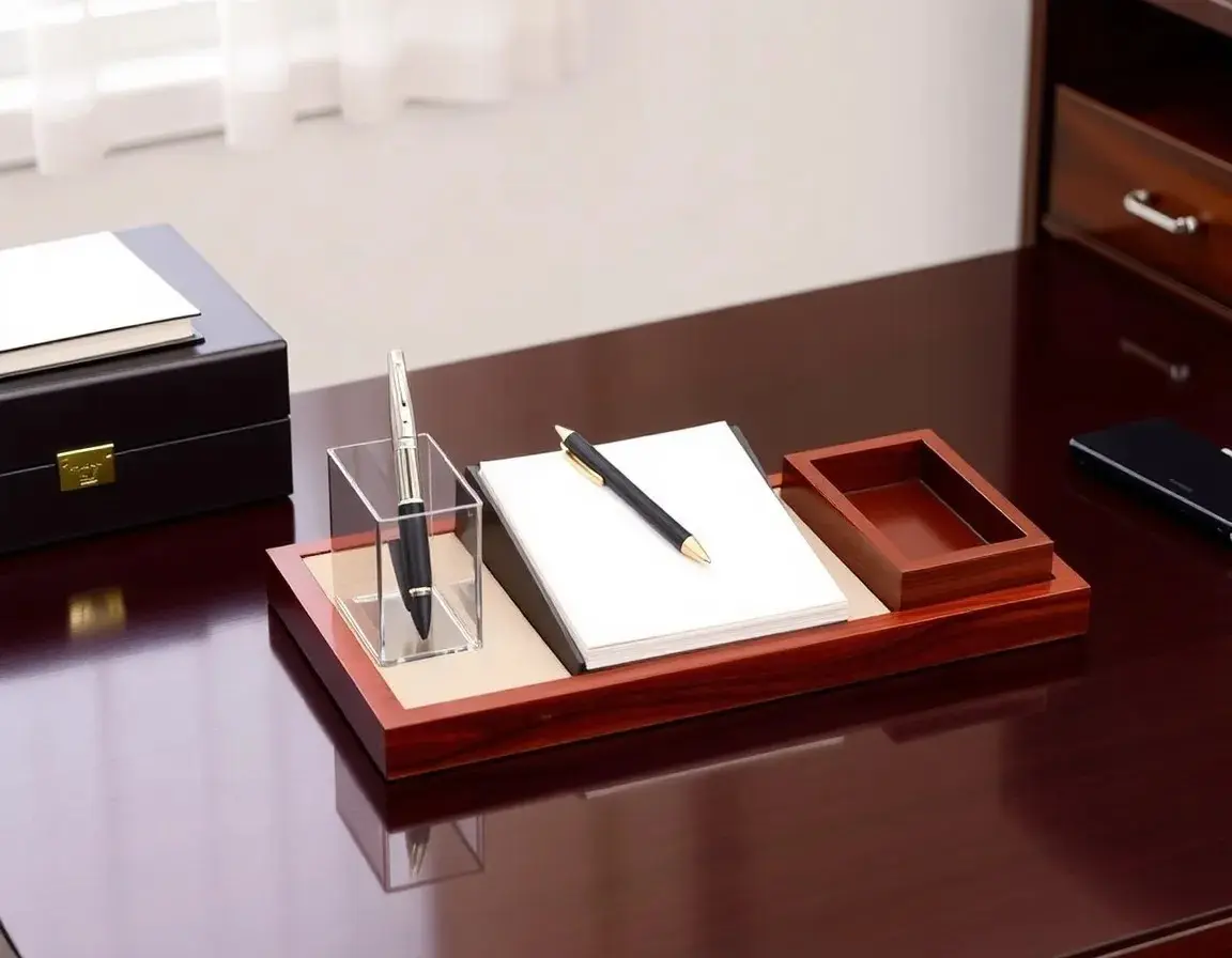 Hochwertiges Schreibtisch-Organizer-Set