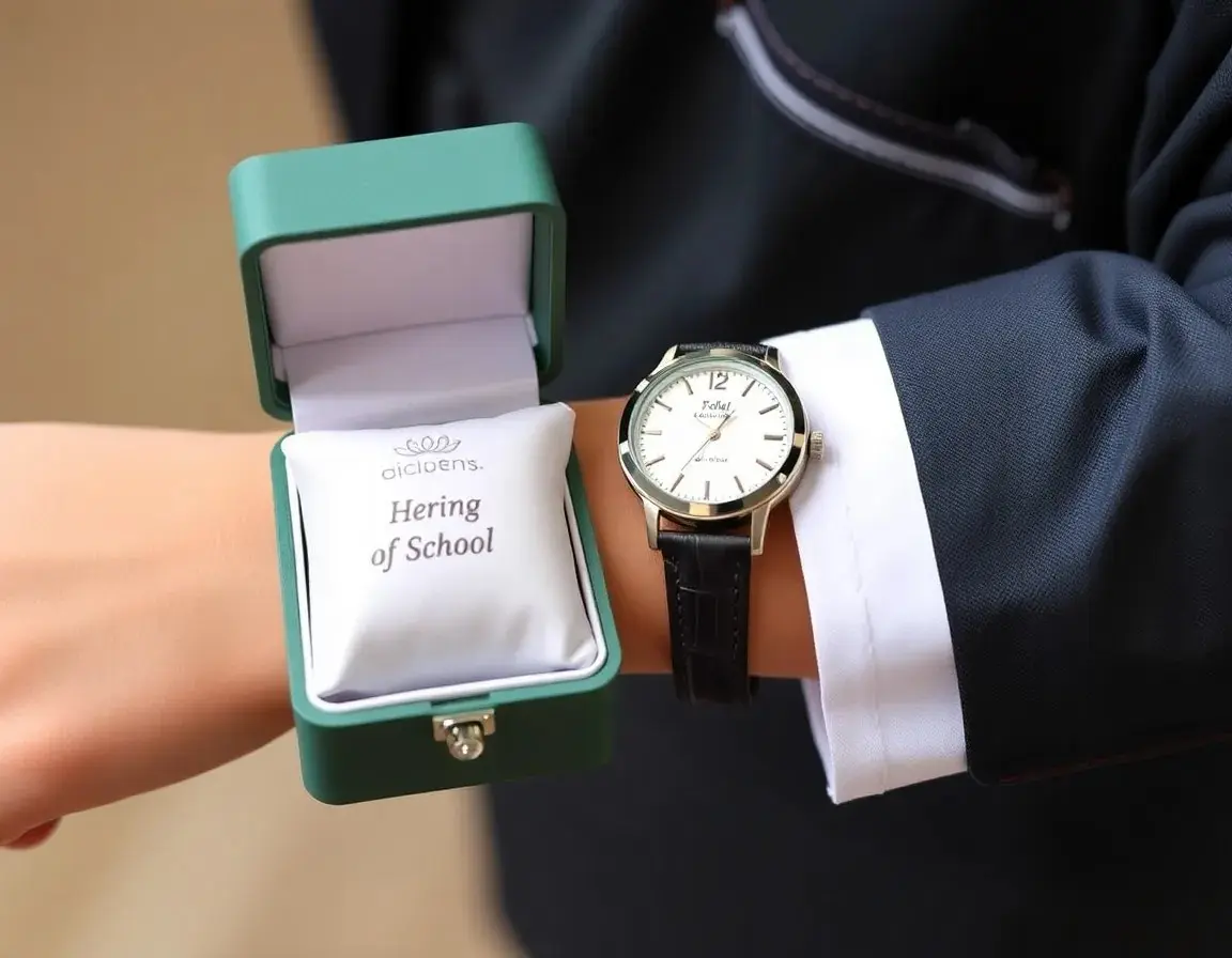 Personalisierte gravierte Kinderuhr