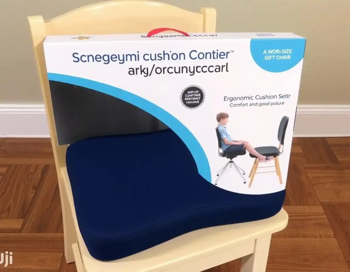 Ergonomisches Kinder-Sitzkissen-Set für den Schreibtisch