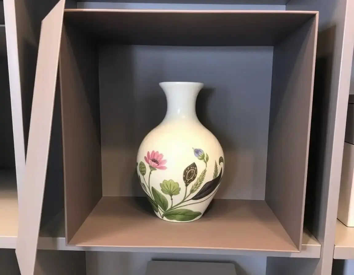 Künstlerische Keramik Blumenvase