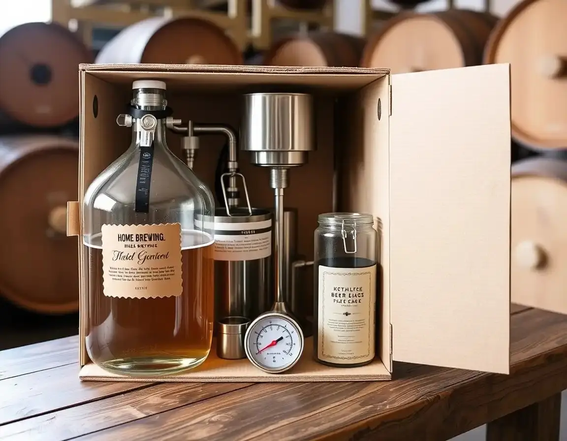 Home Beer Brewing Starter Equipment Kit