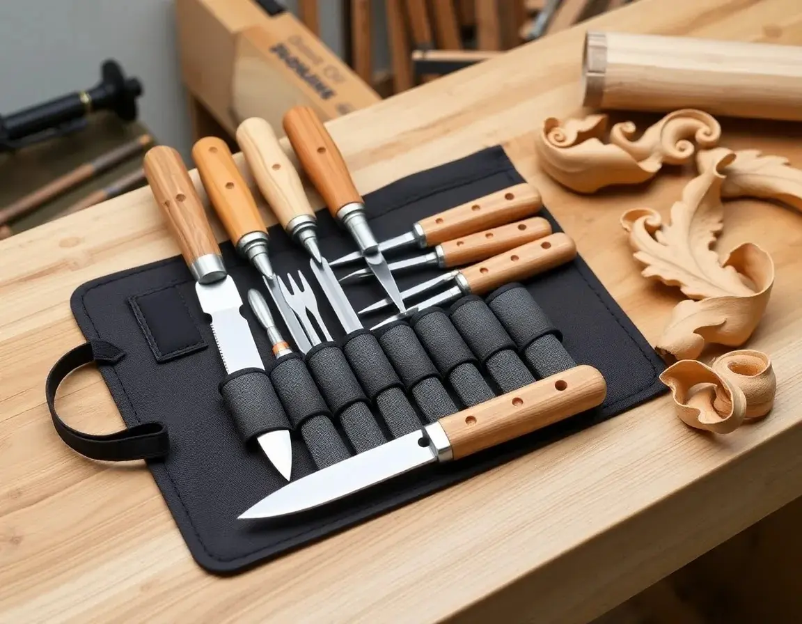 Deluxe Wood Carving Chisel Set