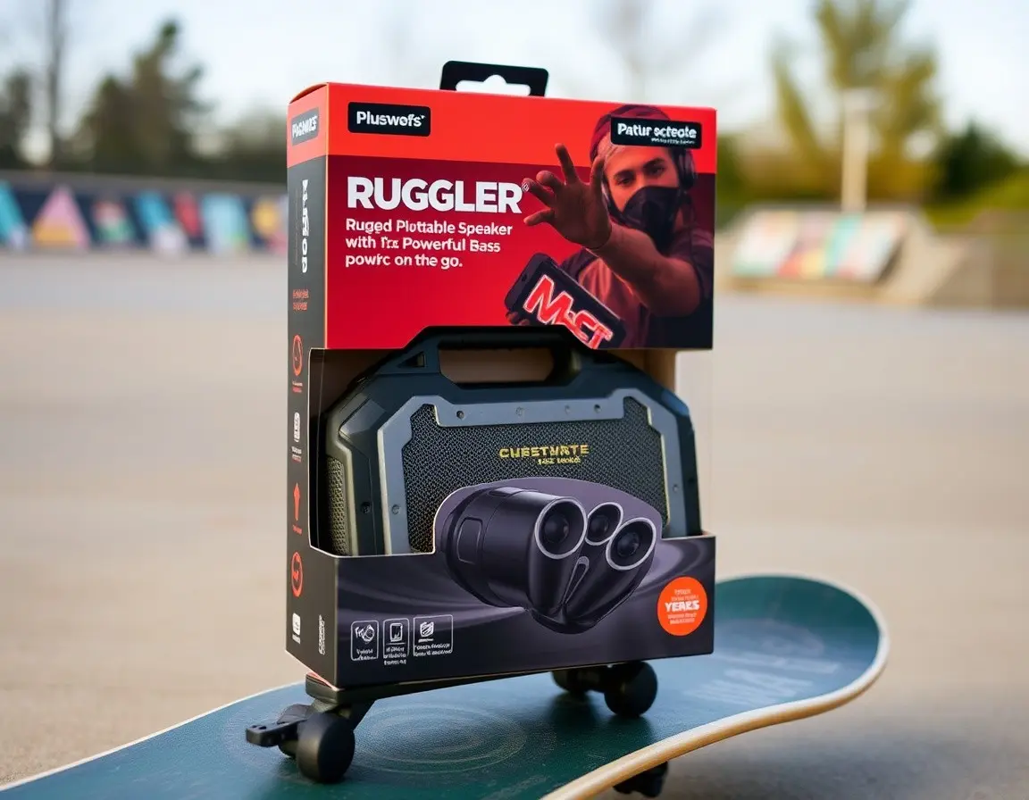 Portable Bluetooth Speaker with Bass