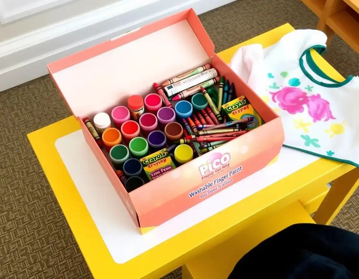 Abwaschbares Fingerfarben-Set