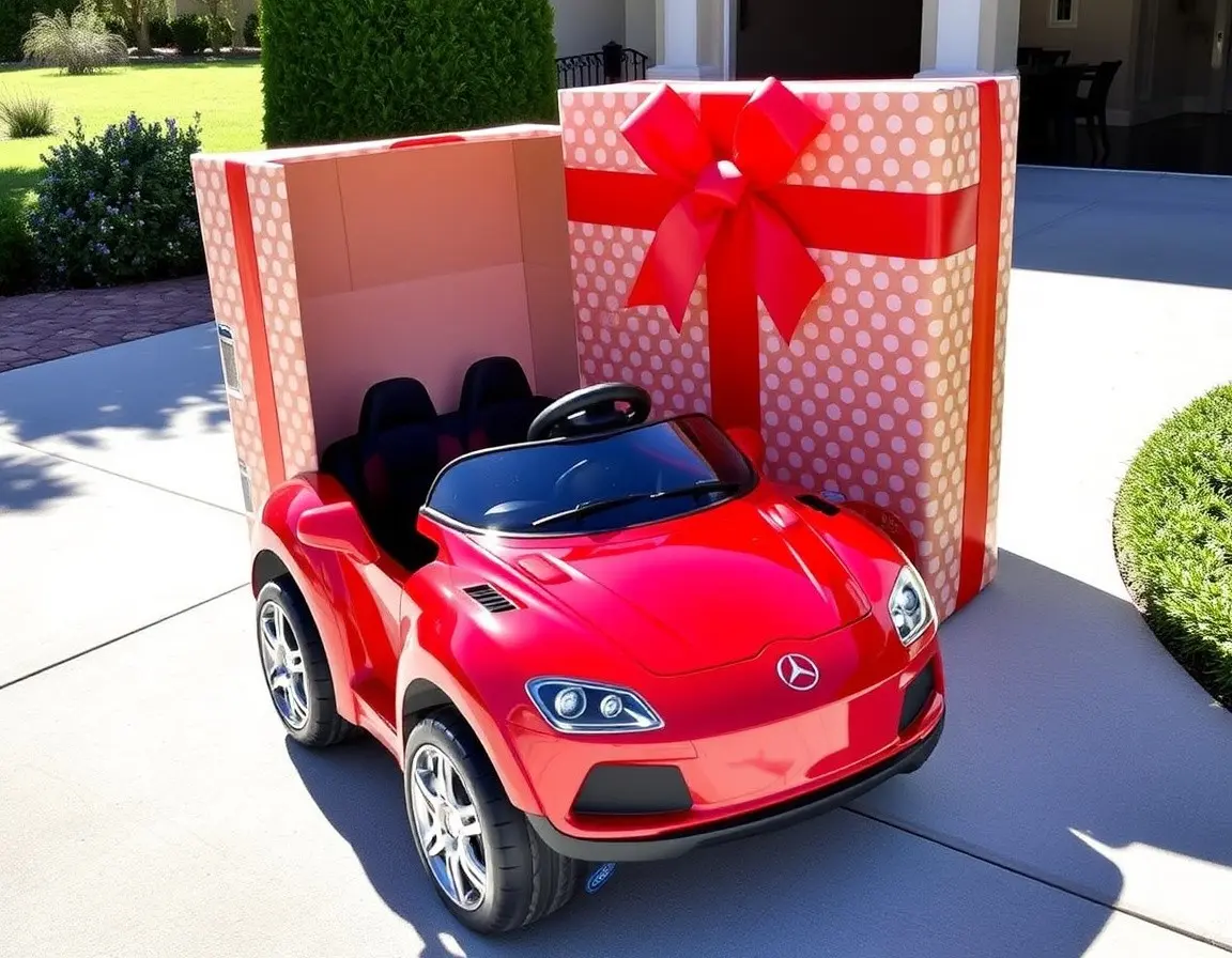 Kleines Elektro-Kinderauto