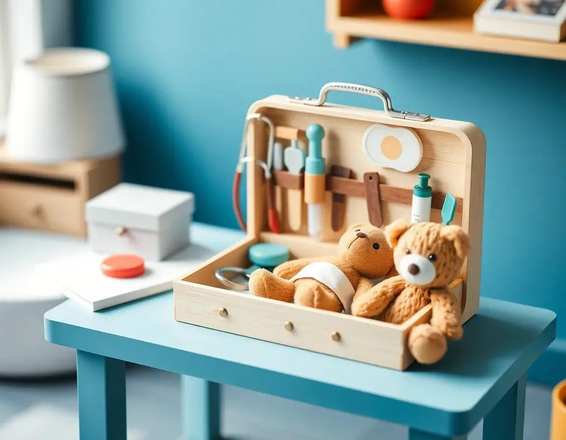 Holz Doktor Spiel-Set