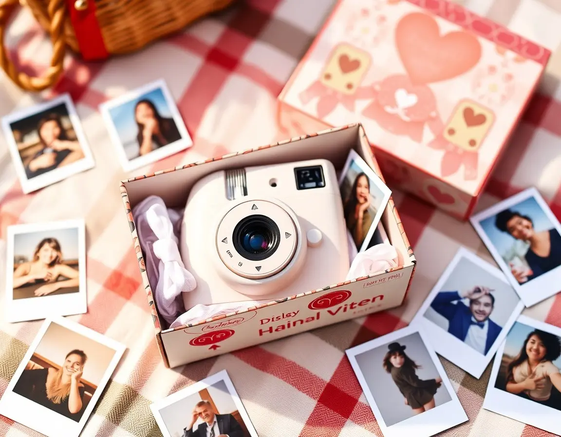 Retro Sofortbildkamera