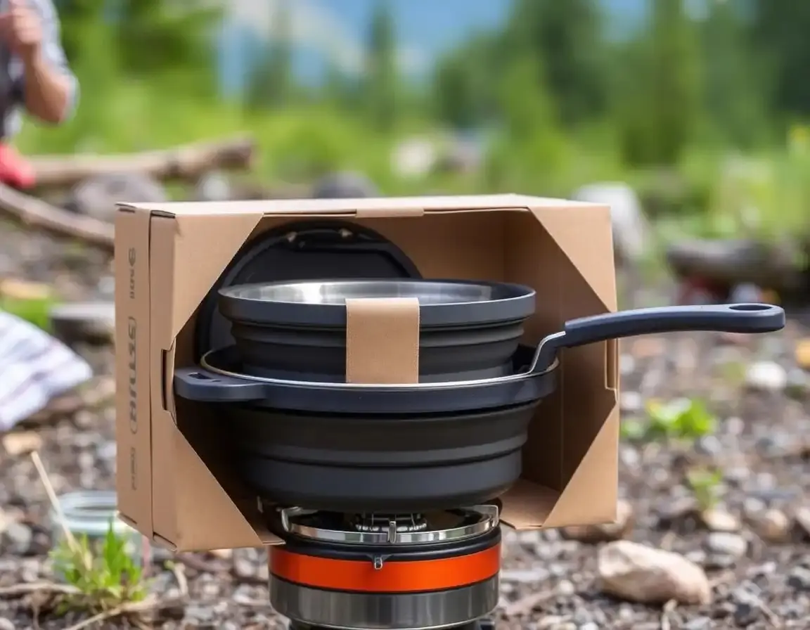 Zusammenklappbares Kochgeschirr-Set