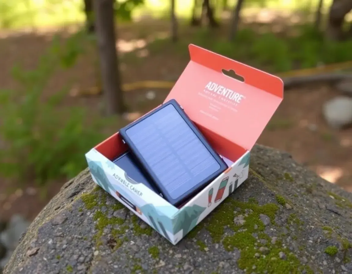 Tragbares Solarpanel-Ladegerät