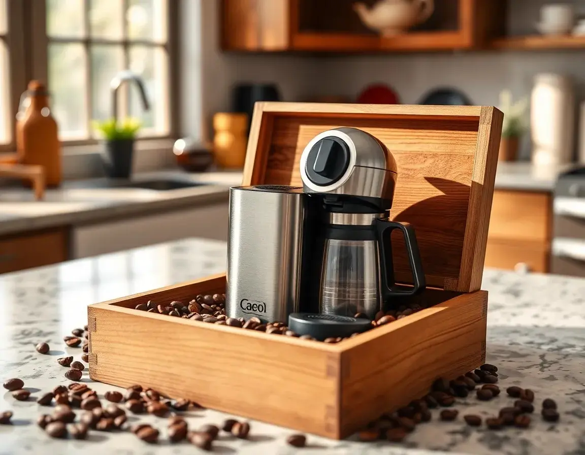 Tragbare Espressomaschine