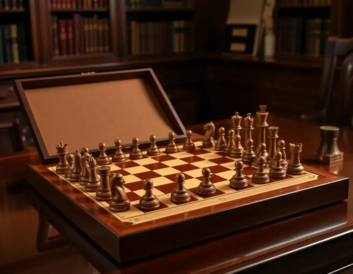 Premium Holz Schachspiel