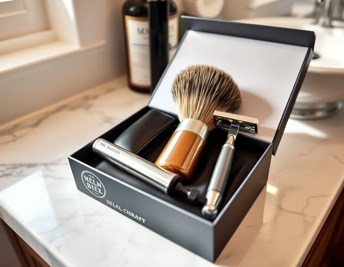 Luxus Rasier-Set für Männer