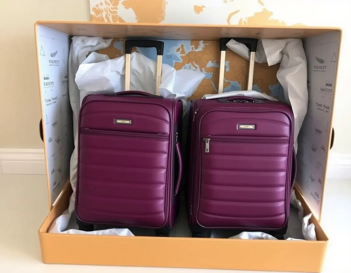 Hochwertiges 2er Koffer-Set für Reisen
