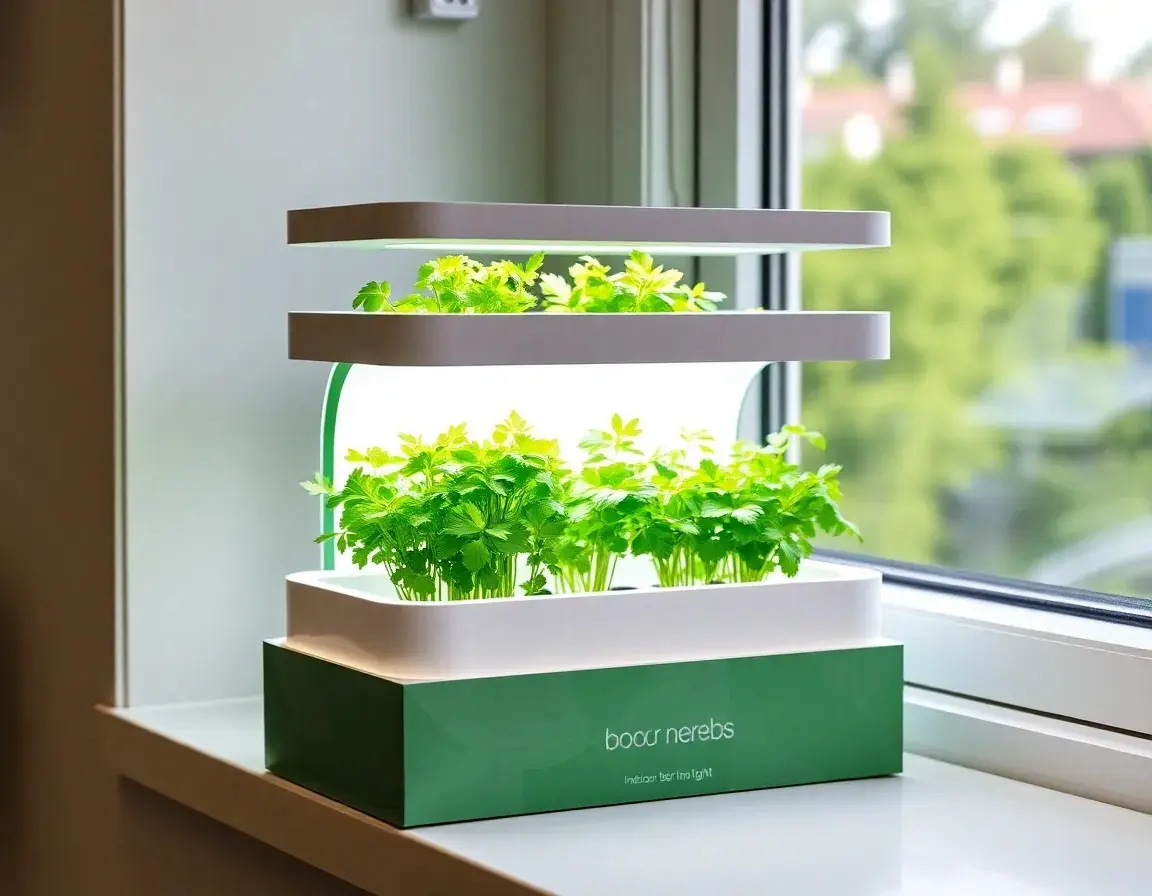 Smartes Indoor Kräutergarten Set