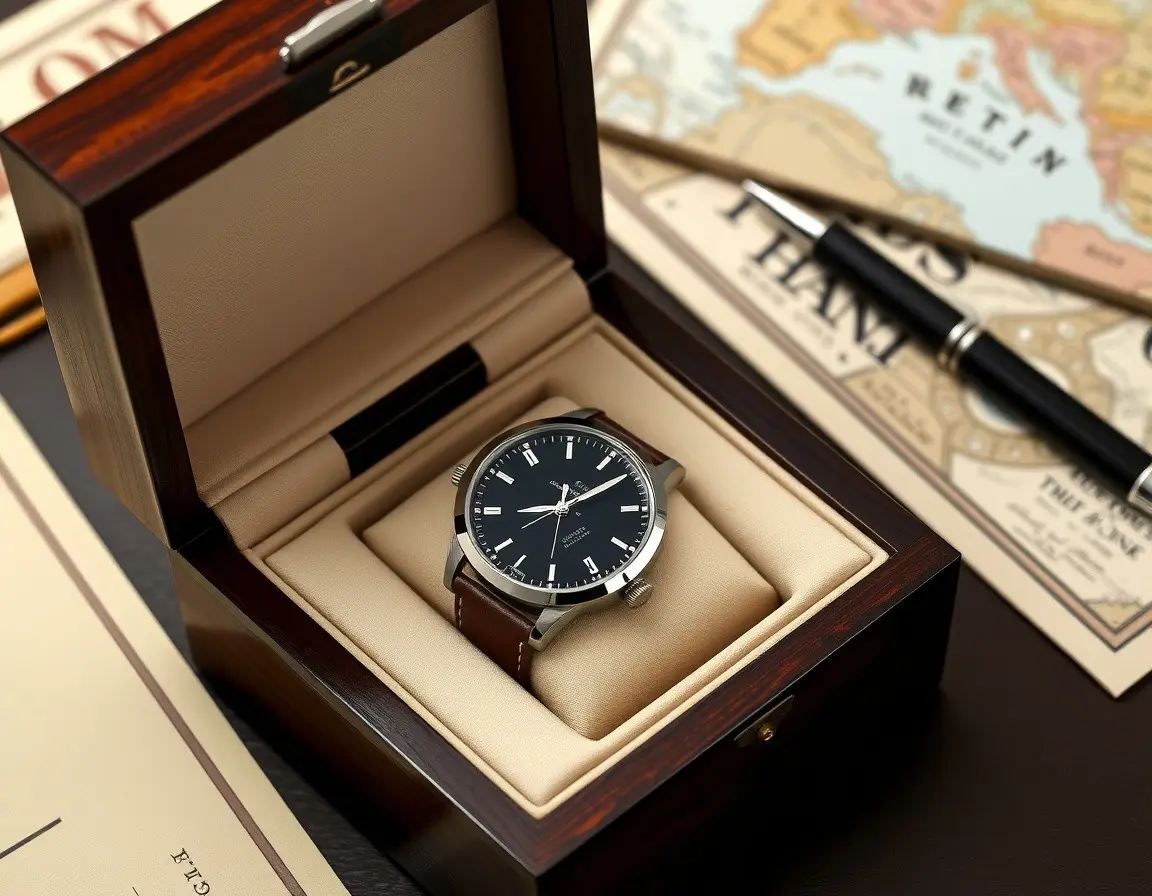 Klassische Herren Automatikuhr