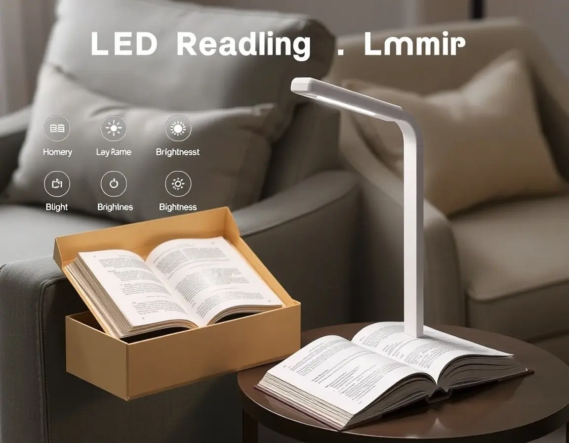 Einstellbare LED Leselampe