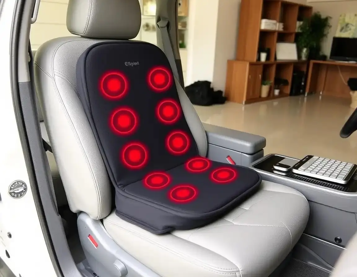 Beheizbare Autositz-Massageauflage