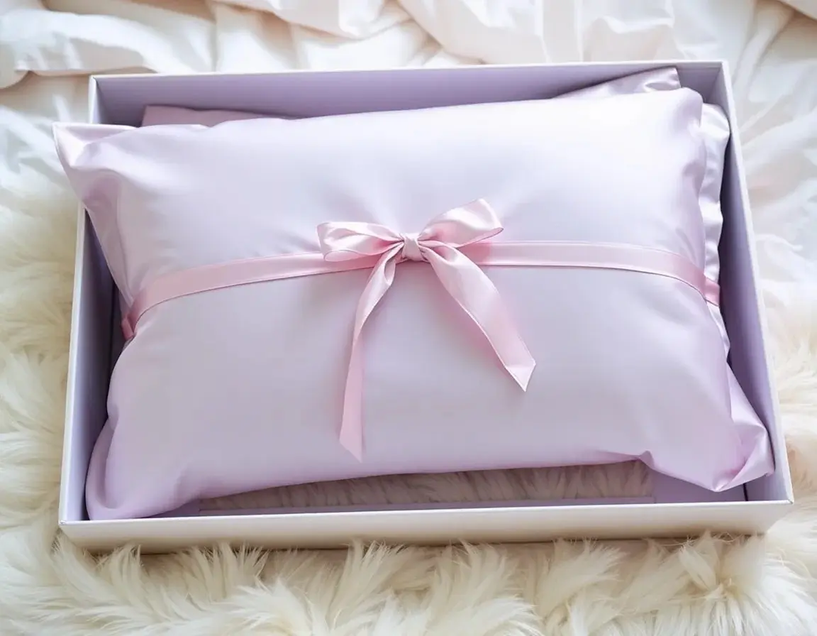 Seidenkissenbezug-Set