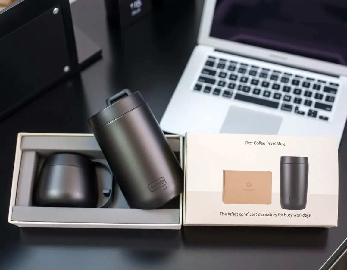 Hochwertiger Isolierbecher für Kaffee