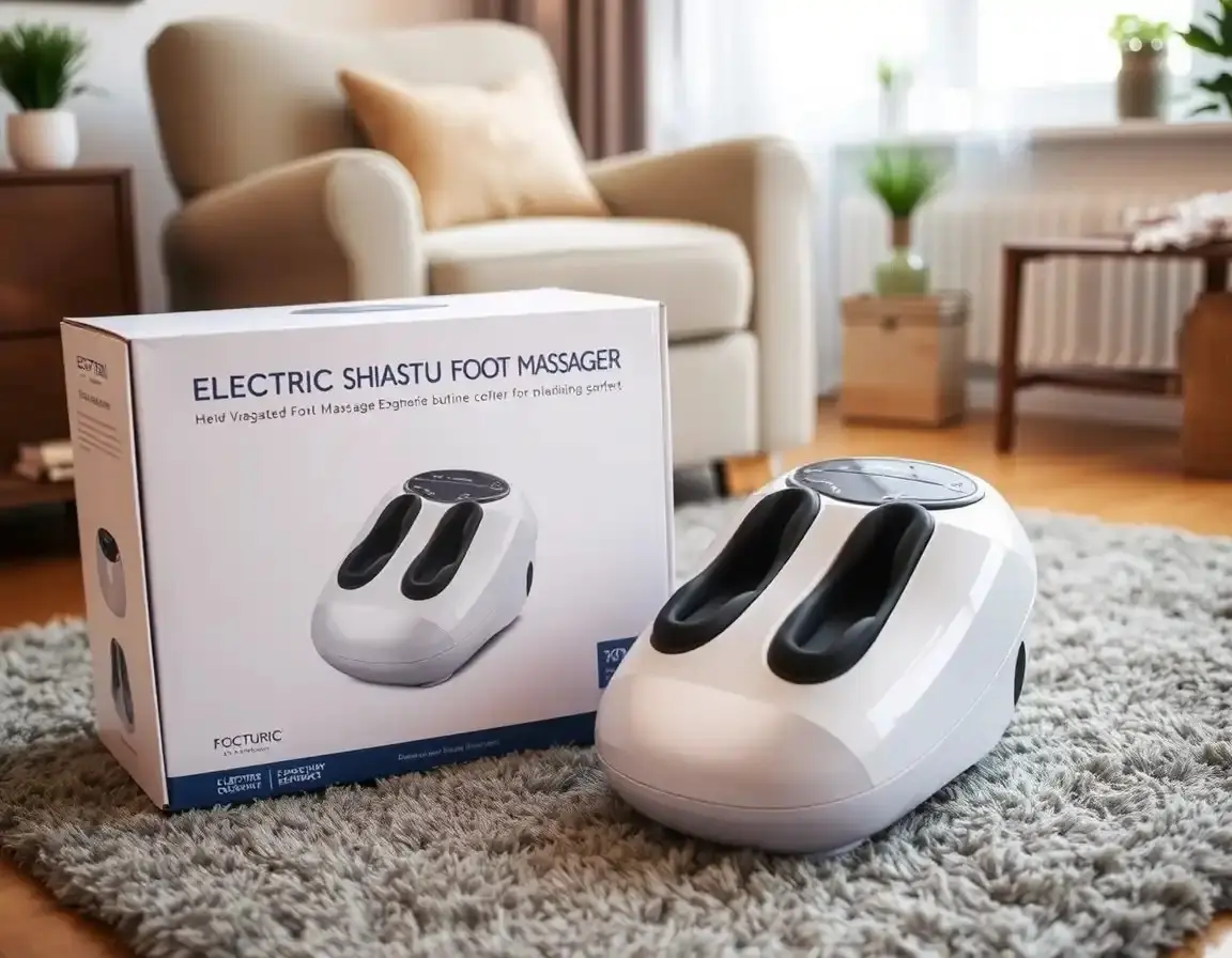 Electric Shiatsu Foot Massager Machine