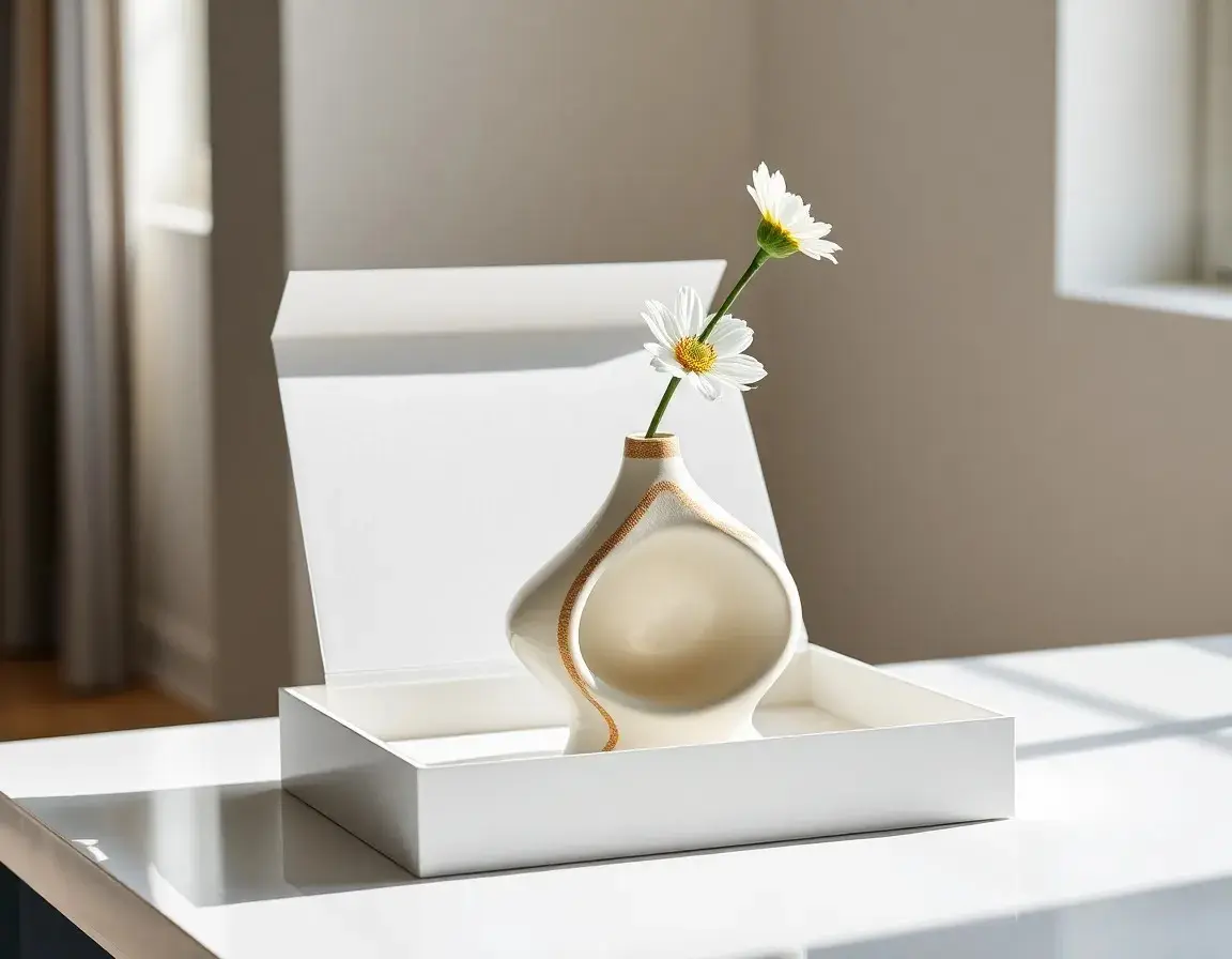 Handcrafted Modern Ceramic Art Vase