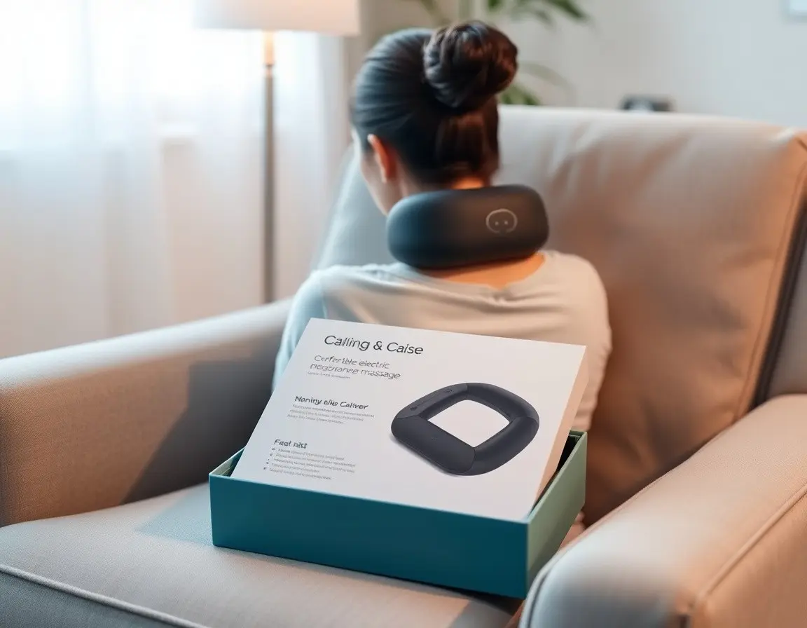 Elektrisches Nacken- und Rückenmassagegerät