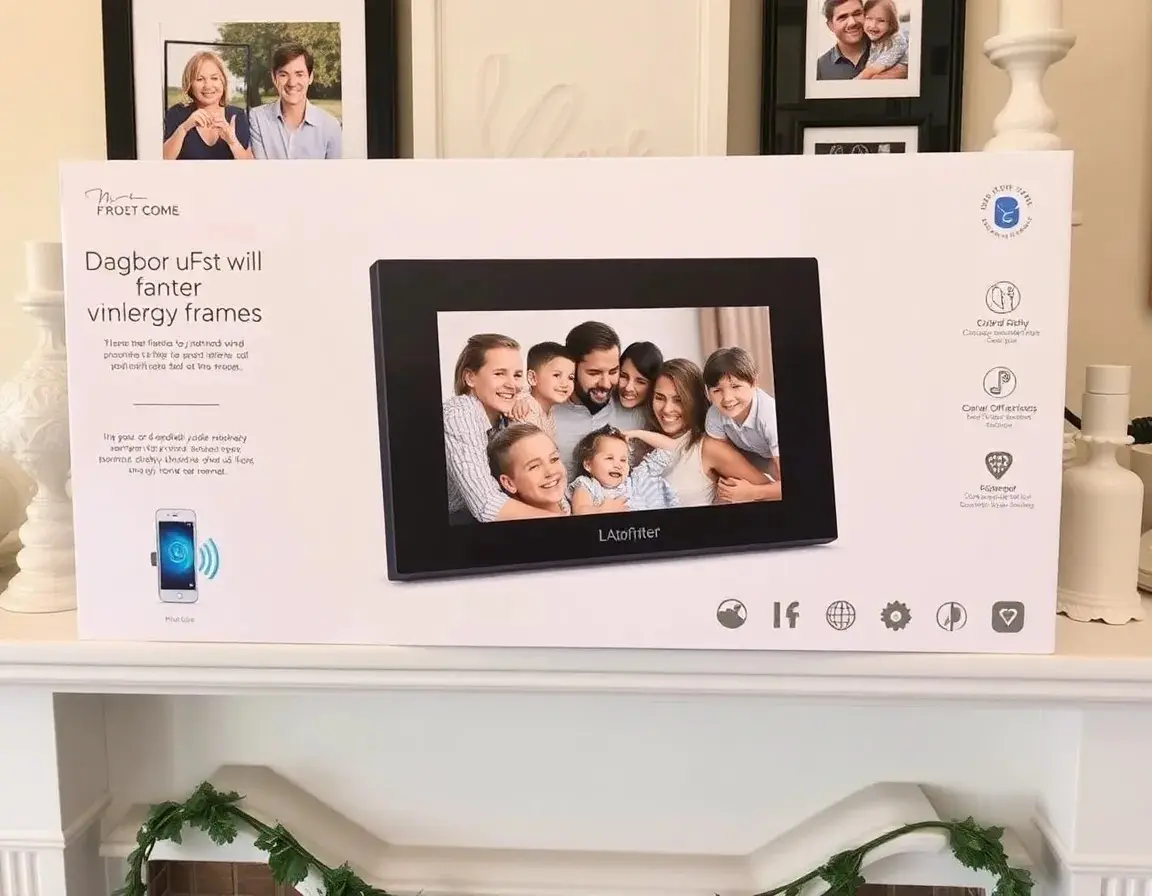 Digitaler WiFi-Bilderrahmen