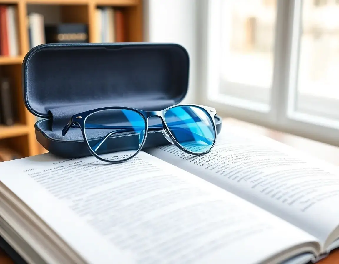 Stylische Lesebrille mit Blaulichtfilter