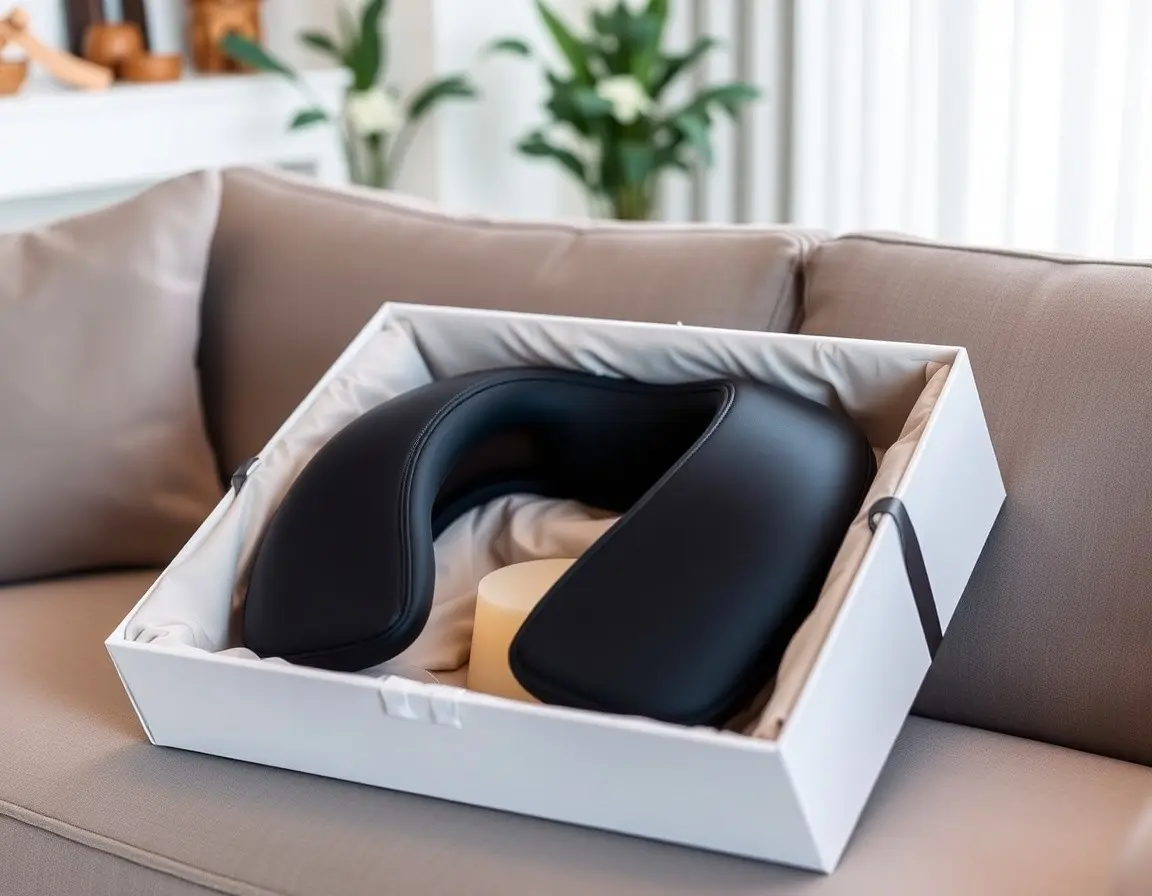 Beheiztes Shiatsu-Nacken- und Schultermassagegerät