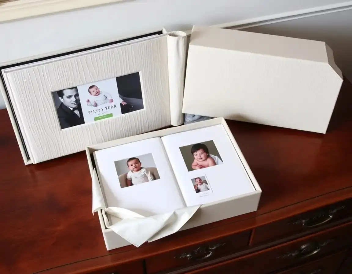 Baby Fotoalbum und Erinnerungsbox