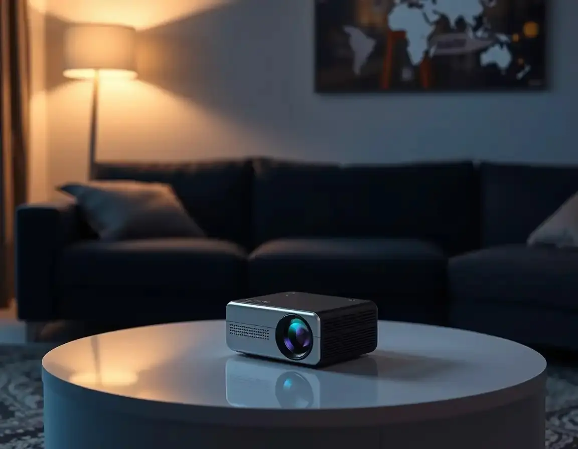 Mini Tragbarer HD Heimkino-Projektor