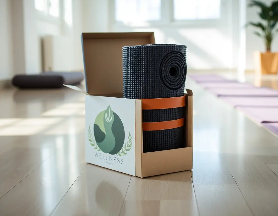 Premium Anti-Rutsch Yogamatte mit Tragegurt