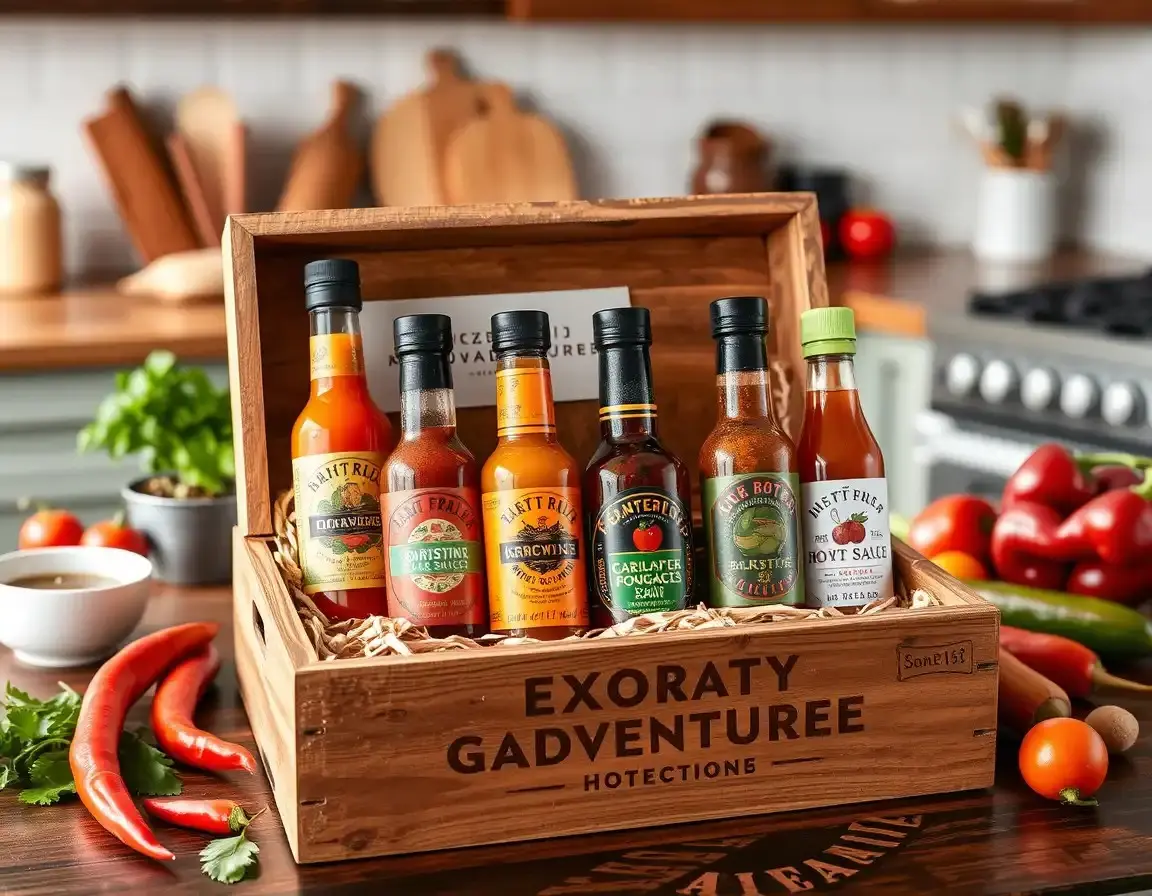 Gourmet Hot Sauce Set