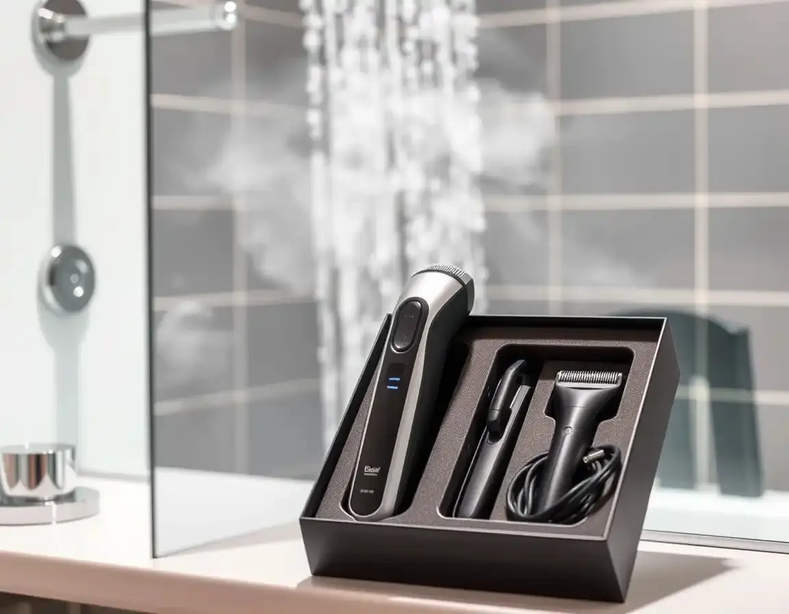 Wasserdichter Elektrorasierer