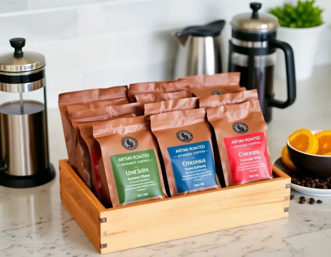 Artisan Roasted Gourmet Coffee Bean Sampler