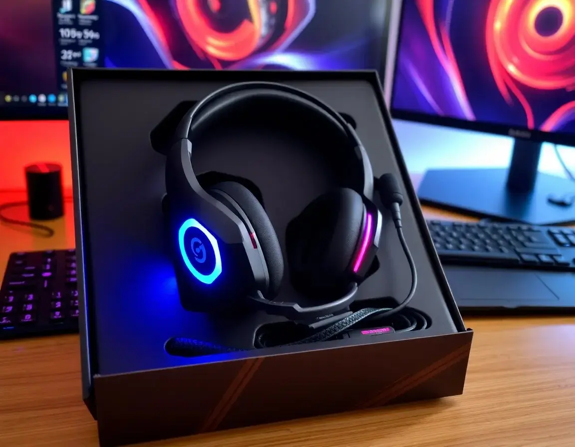 Professional Gaming Headset with Microphone
