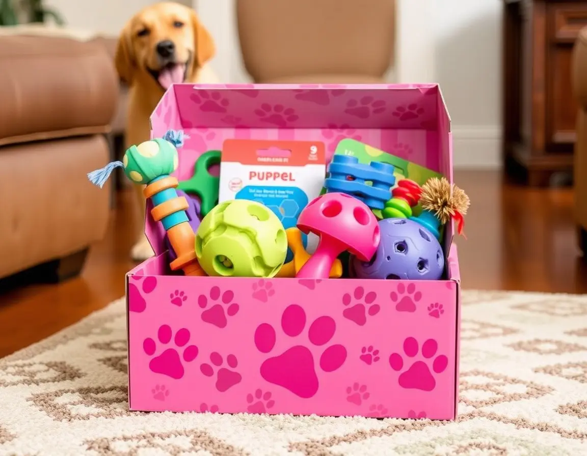 Interaktives Hundepuzzle-Spielzeug-Set