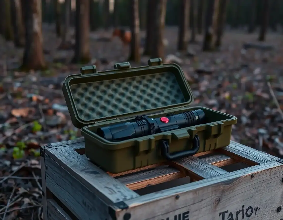 Tactical LED Hunting Flashlight