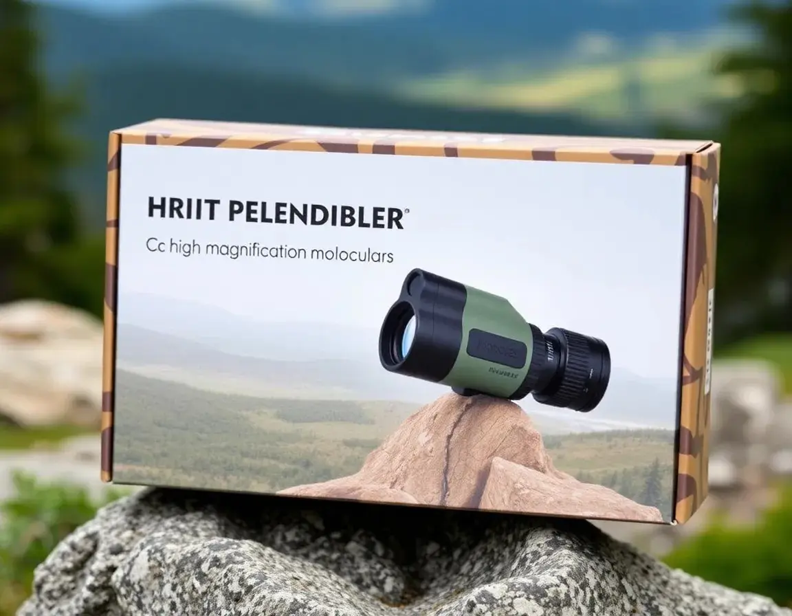 High-Magnification Monocular Telescope