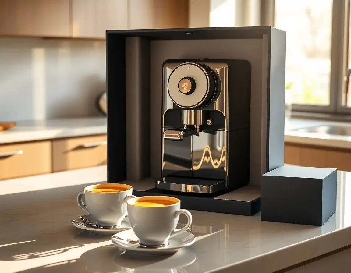 Kompakte Automatische Espresso-Maschine