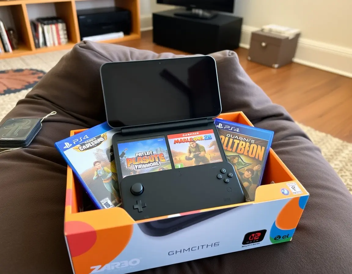 Tragbare Gaming-Konsole