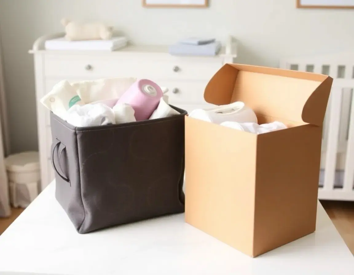 Hochwertiger Windel-Caddy-Organizer