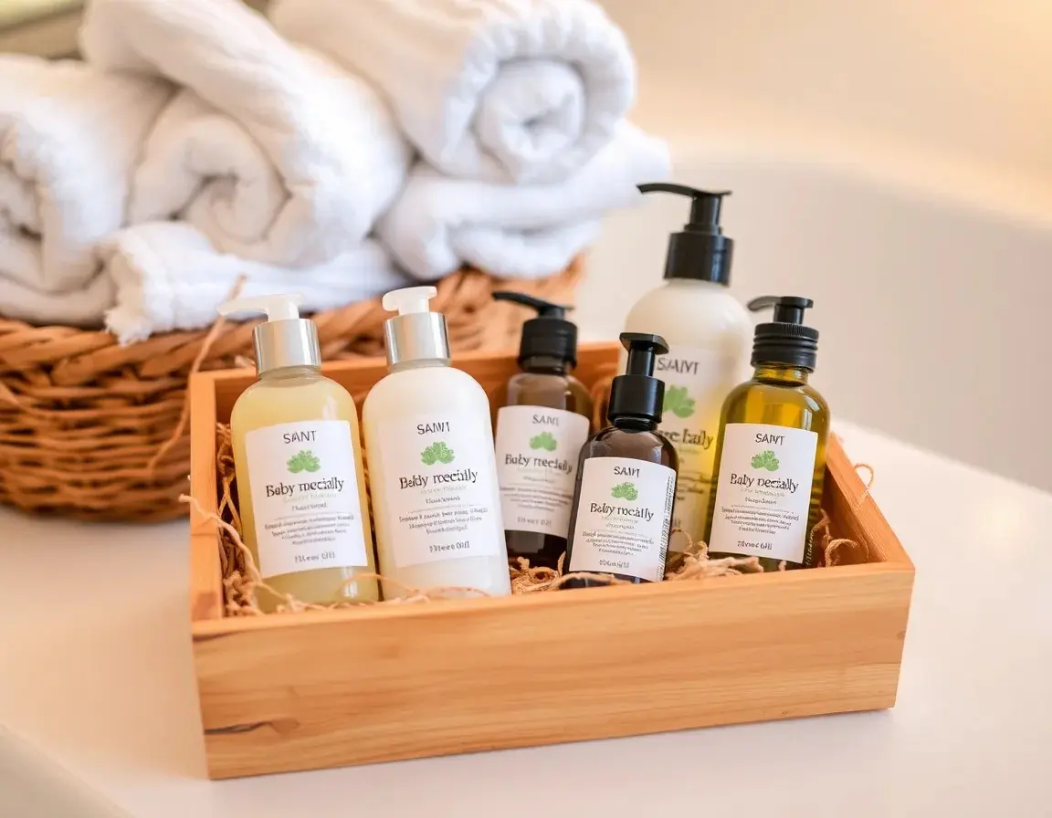 Bio Baby-Hautpflege-Geschenkset