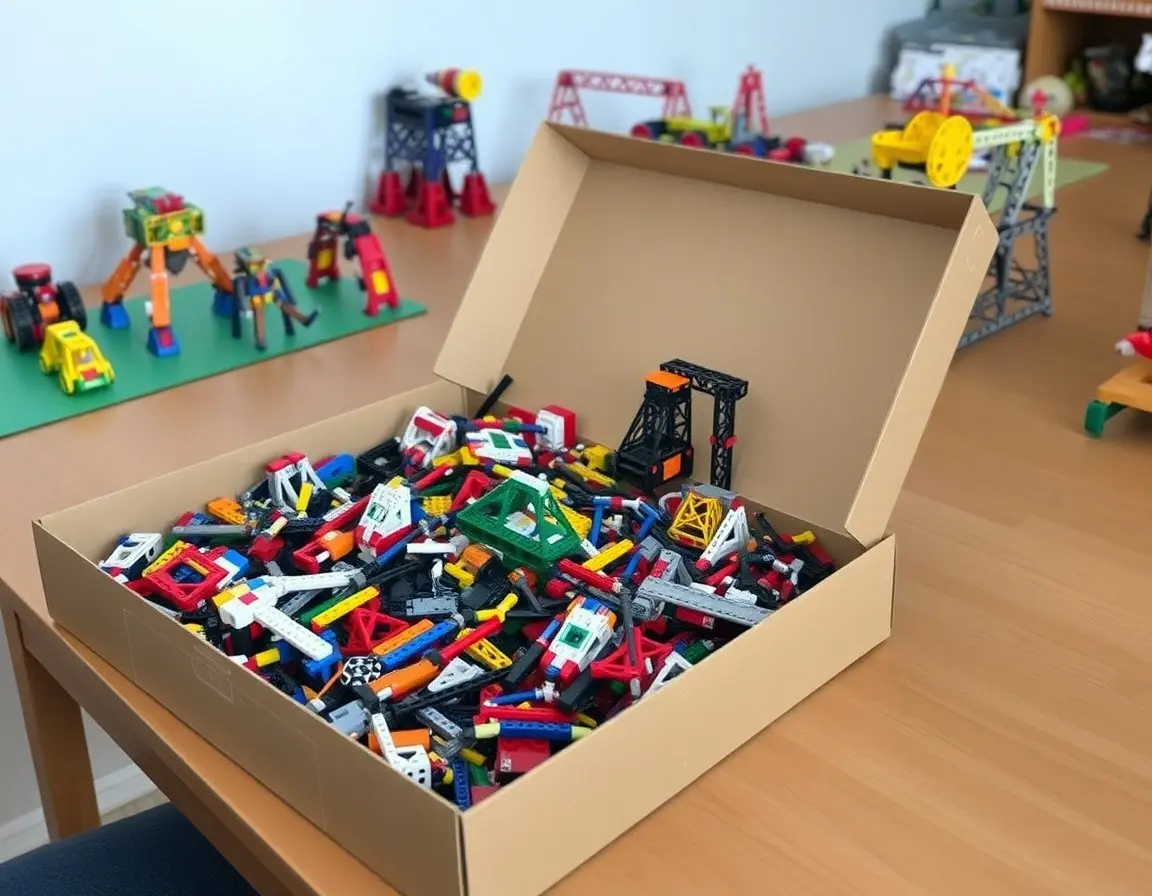 Großes Baukasten-Set Ingenieur