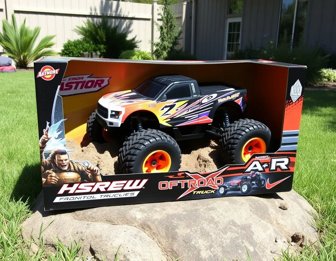 High-Speed RC Monster Truck