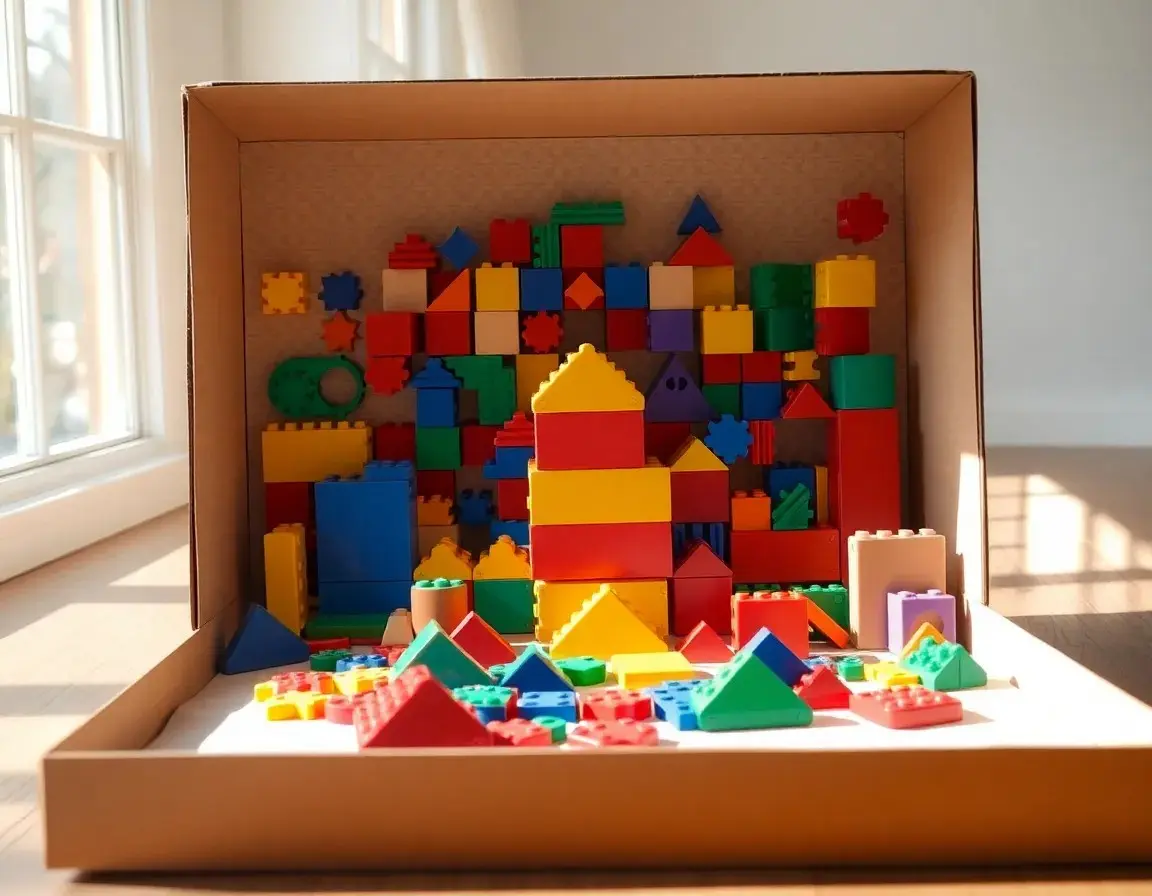 Großes Magnetfliesen-Bauset