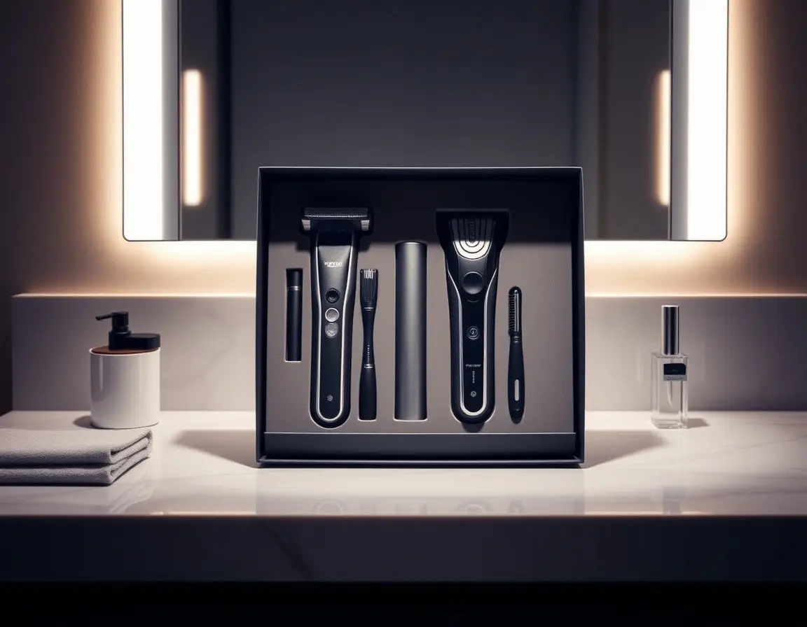 Advanced Waterproof Electric Shaver Grooming Kit