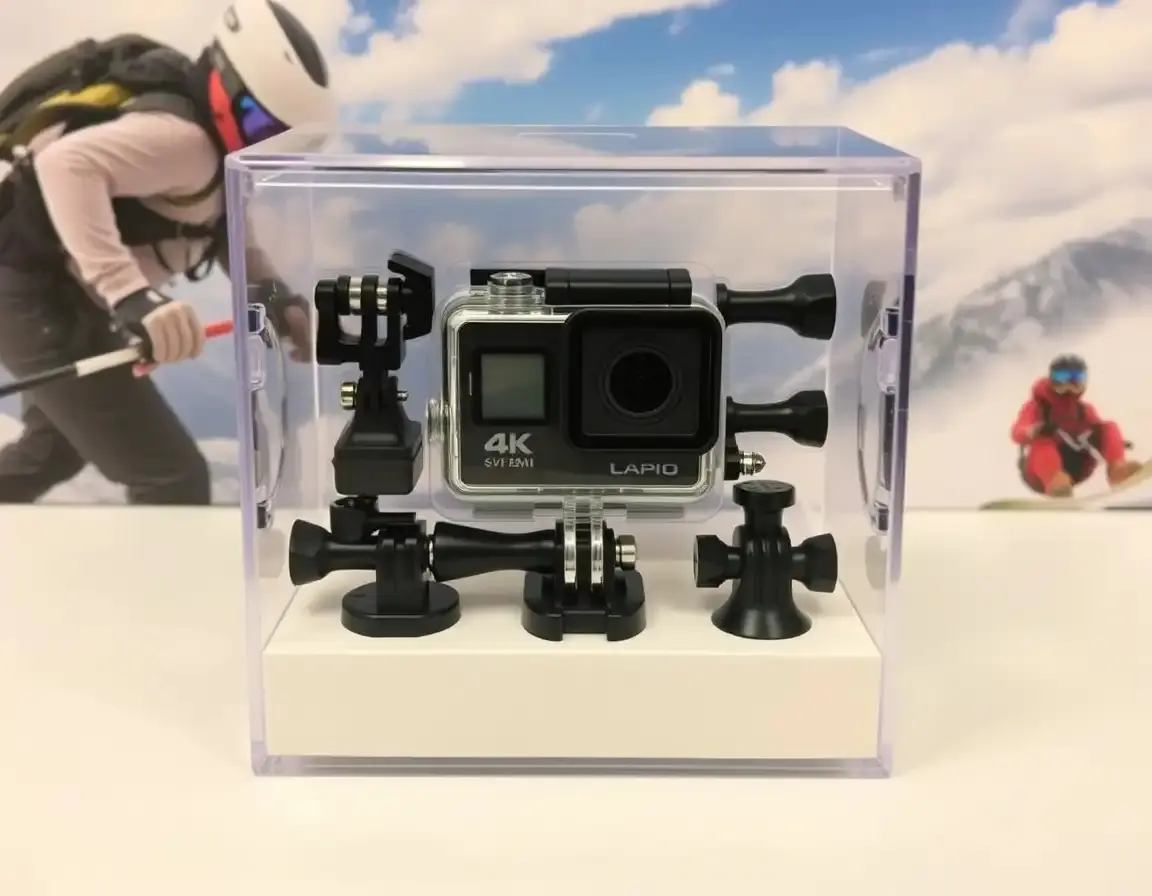 4K Waterproof Action Camera with Accessories