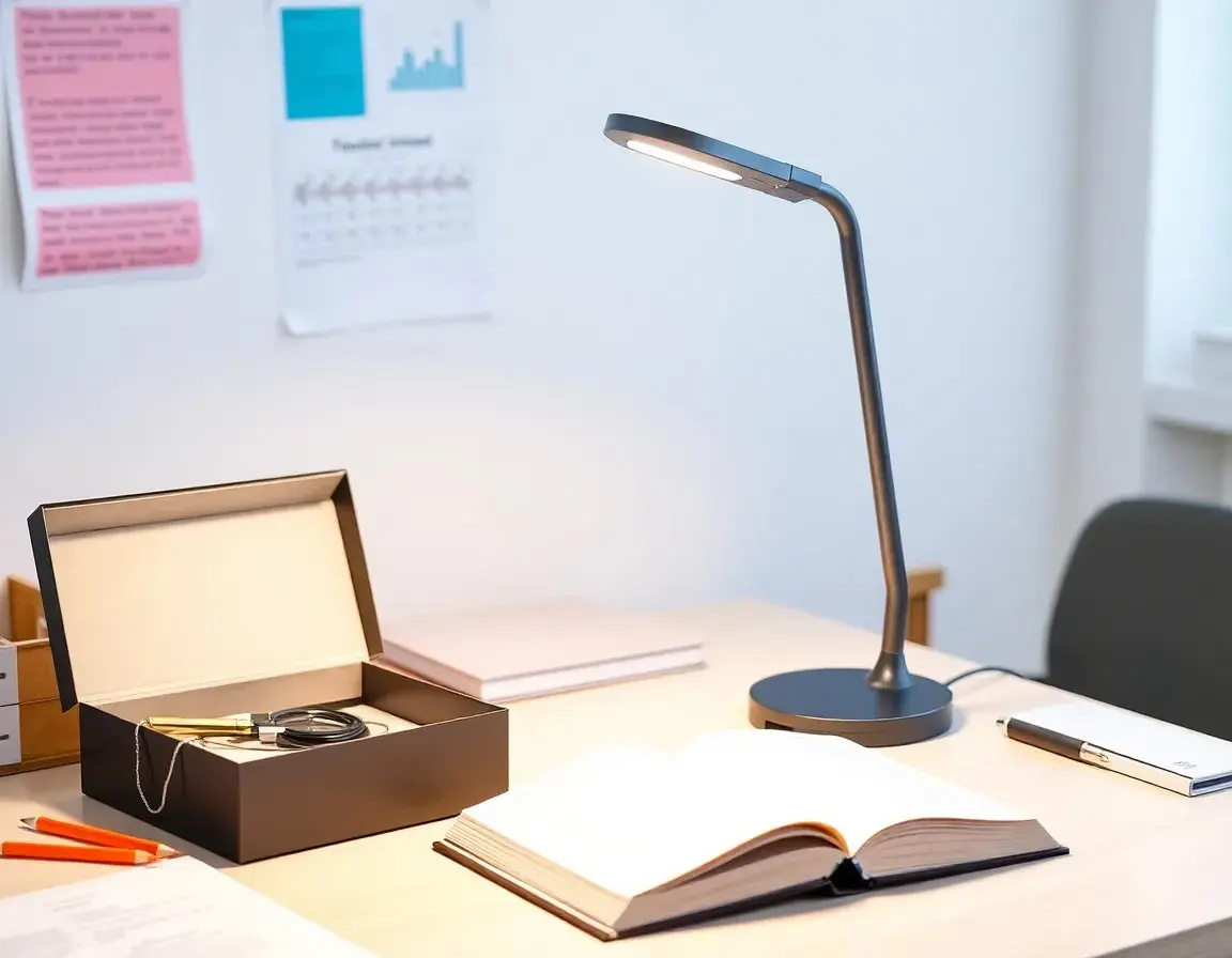 Ergonomische Schreibtischlampe